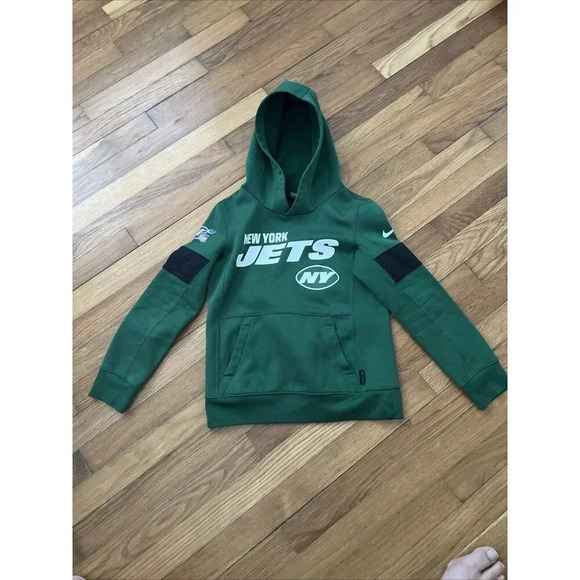 Nike Other - New York Jets NFL 100 Anniversary Sideline Nike Dry-Fit Pullover Hoodie Size S